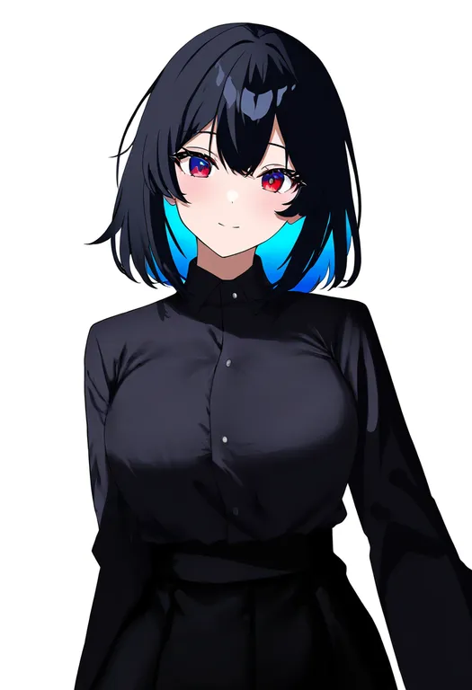 masterpiece, best quality, newest, absurdres, highres, safe, maximum_impact_ii, solo, simple_background — by k3scat, made with ComfyUI