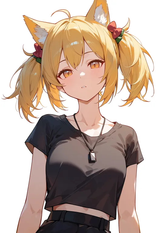 masterpiece, best quality, score_7, safe, sora (arknights), arknights, solo, upper body, simple background — by k3scat, made with ComfyUI