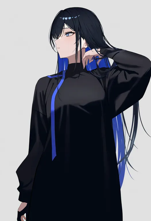 masterpiece, best quality, newest, absurdres, highres, safe, single_half_glove, 1girl, solo, simple_background — by k3scat, made with ComfyUI