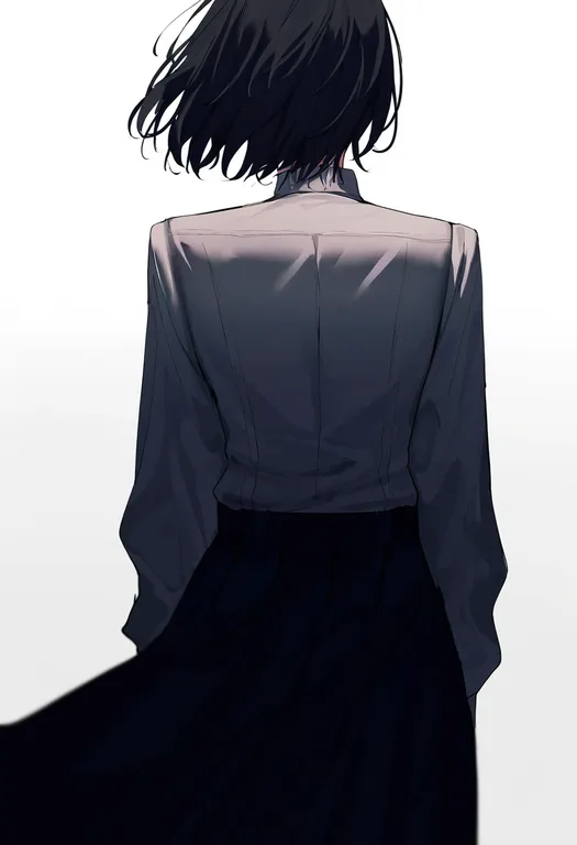 masterpiece, best quality, newest, absurdres, highres, safe, sweetest_music, solo, simple_background — by k3scat, made with ComfyUI