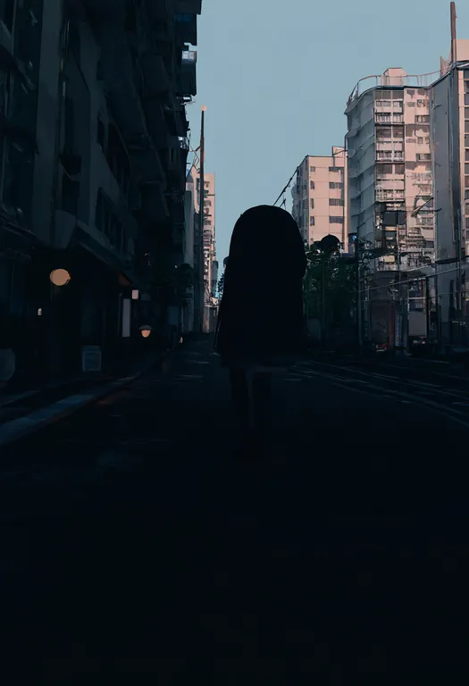 masterpiece, best quality, newest, absurdres, highres, safe, urban, 1girl, solo, simple_background — by k3scat, made with ComfyUI