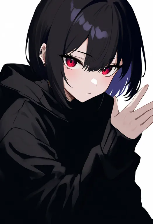 masterpiece, best quality, newest, absurdres, highres, safe, finger_on_trigger, 1girl, solo, simple_background — by k3scat, made with ComfyUI