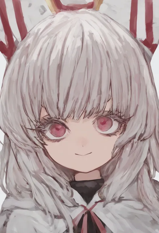 masterpiece, best quality, general, thick eyelashes, 1girl, solo, simple background — by k3scat, made with ComfyUI