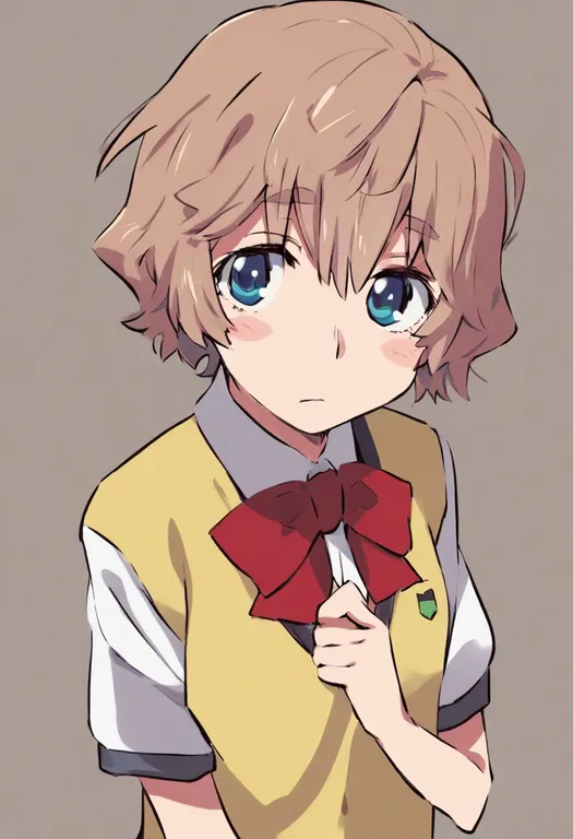 masterpiece, best quality, general, ano natsu de matteru, solo, simple background — by k3scat, made with ComfyUI