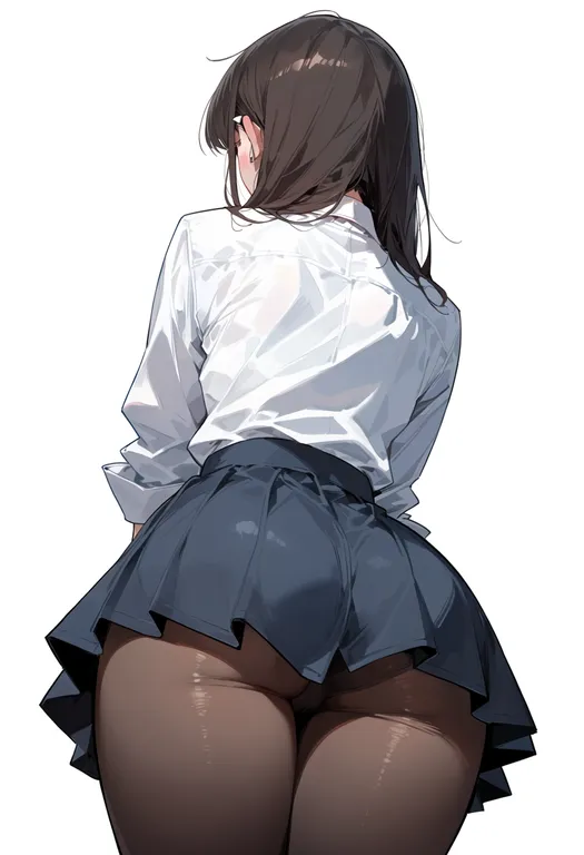 masterpiece, best quality, score_7, safe, tsumamigui, solo, simple background — by k3scat, made with ComfyUI