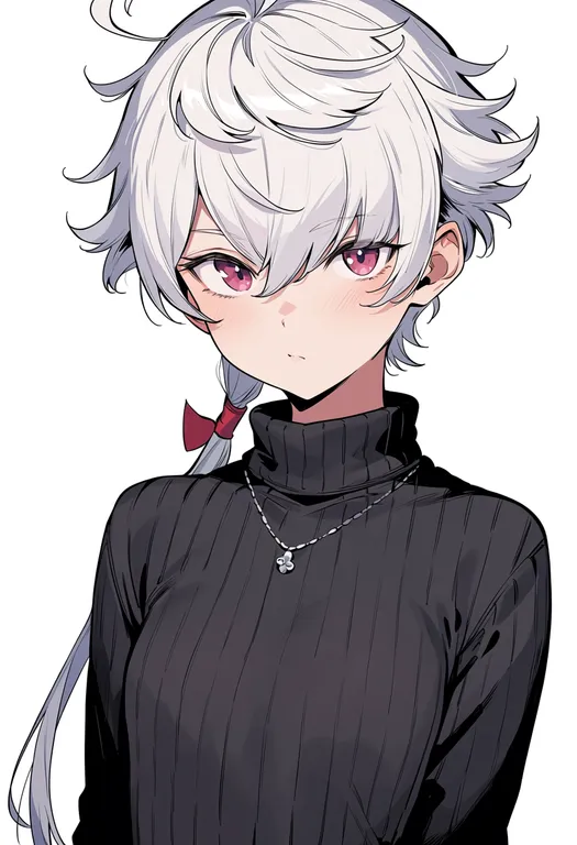 masterpiece, best quality, score_7, safe, alisaie leveilleur, solo, upper body, simple background — by k3scat, made with ComfyUI