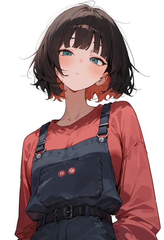 masterpiece, best quality, score_7, safe, wok, 1girl, solo, upper body, simple background — by k3scat, made with ComfyUI