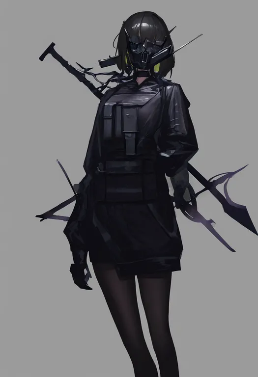 masterpiece, best quality, newest, absurdres, highres, safe, floating_weapon, 1girl, solo, simple_background — by k3scat, made with ComfyUI