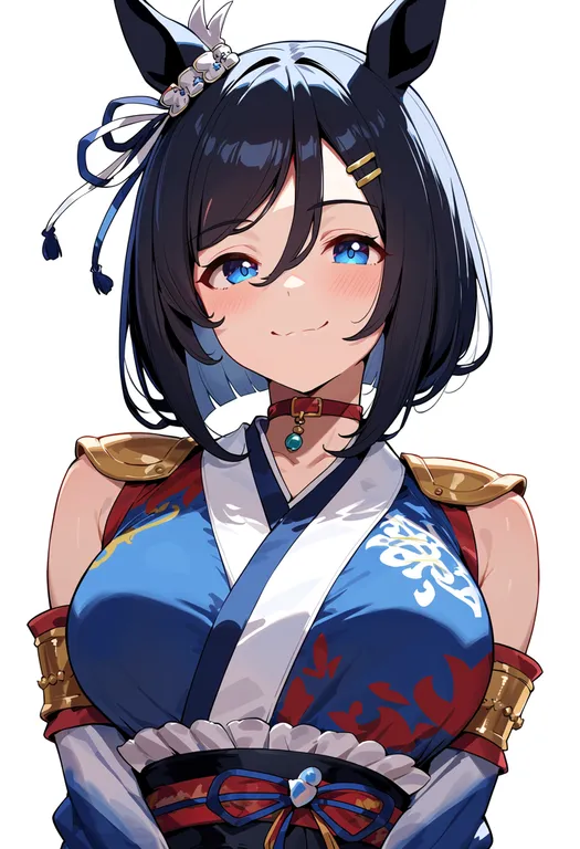 masterpiece, best quality, score_7, safe, eishin flash (meisterschaft) (umamusume), umamusume, solo, upper body… — by k3scat, made with ComfyUI