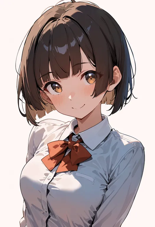 masterpiece, best quality, score_7, safe, choukai (kancolle), solo, upper body, simple background — by k3scat, made with ComfyUI