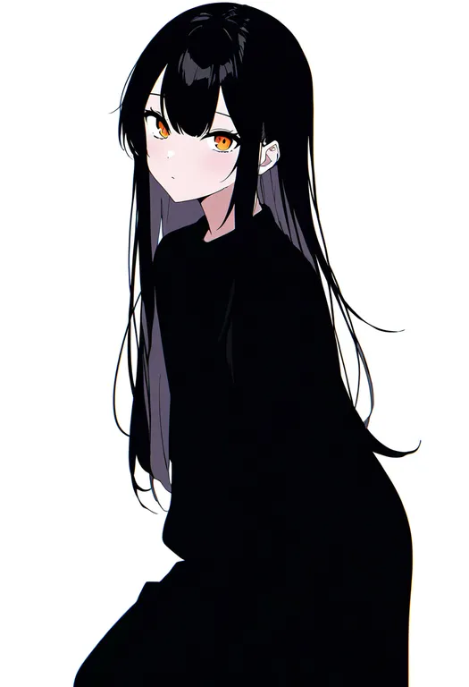 masterpiece, best quality, newest, absurdres, highres, safe, leaning_to_the_side, 1girl, solo, simple_background — by k3scat, made with ComfyUI
