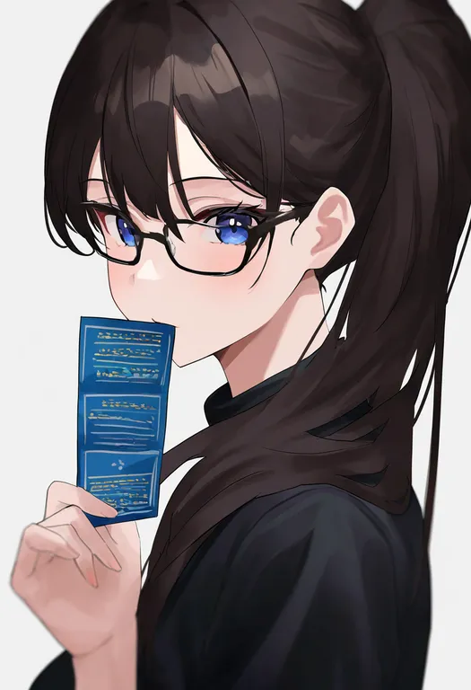 masterpiece, best quality, newest, absurdres, highres, safe, ticket, 1girl, solo, simple_background — by k3scat, made with ComfyUI