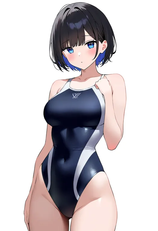 masterpiece, best quality, newest, absurdres, highres, safe, trinity_general_school_swimsuit, 1girl, solo… — by k3scat, made with ComfyUI