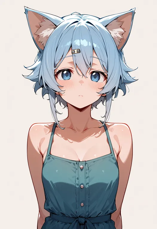 masterpiece, best quality, score_7, safe, sinon (sao-alo), solo, upper body, simple background — by k3scat, made with ComfyUI