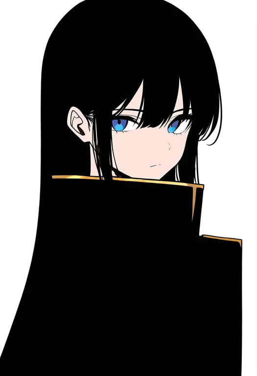 masterpiece, best quality, newest, absurdres, highres, safe, yellow_trim, 1girl, solo, simple_background — by k3scat, made with ComfyUI