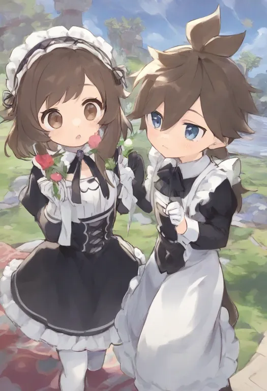 masterpiece, best quality, general, brother and sister, 1boy, 1girl — by k3scat, made with ComfyUI