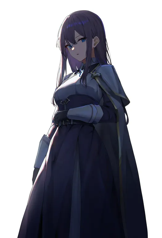 masterpiece, best quality, newest, absurdres, highres, safe, chaldea_bedroom, 1girl, solo, simple_background — by k3scat, made with ComfyUI