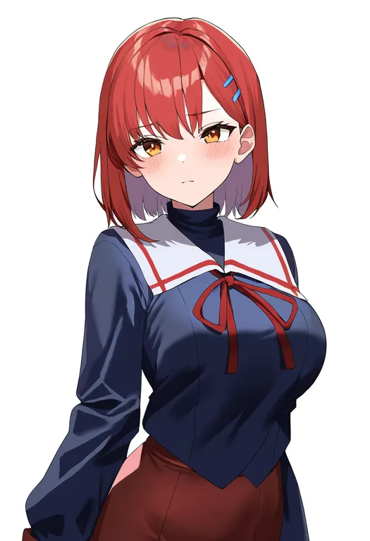 masterpiece, best quality, newest, absurdres, highres, safe, star_ocean:_the_second_story, solo, simple_background — by k3scat, made with ComfyUI