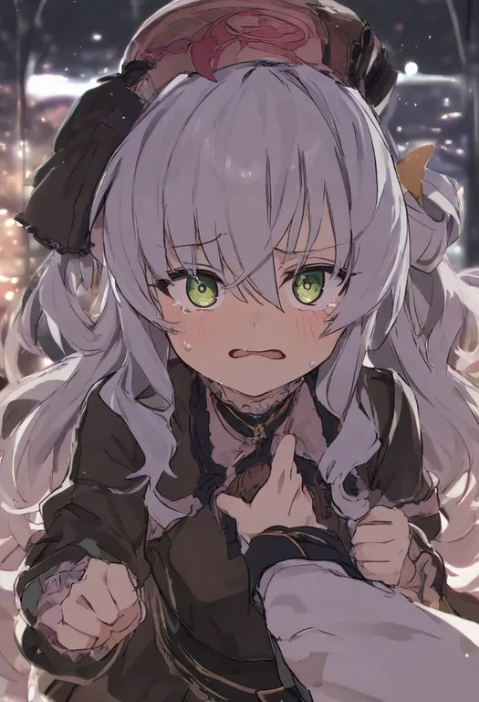 masterpiece, best quality, general, grabbing another's arm, 1girl — by k3scat, made with ComfyUI