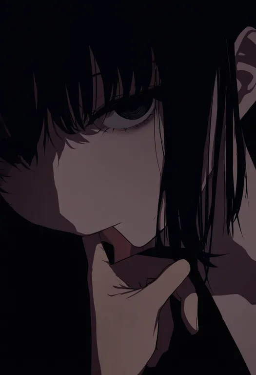 masterpiece, best quality, newest, absurdres, highres, safe, finger_in_another's_mouth, 1girl — by k3scat, made with ComfyUI