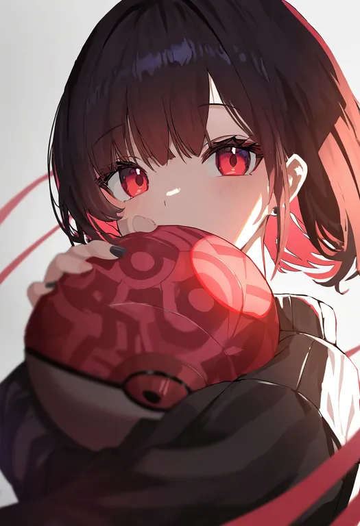 masterpiece, best quality, newest, absurdres, highres, safe, holding_pokemon, 1girl — by k3scat, made with ComfyUI
