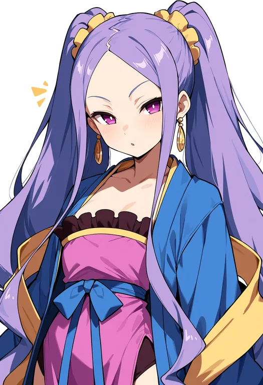 masterpiece, best quality, score_7, safe, wu zetian (fate), solo, upper body, simple background — by k3scat, made with ComfyUI