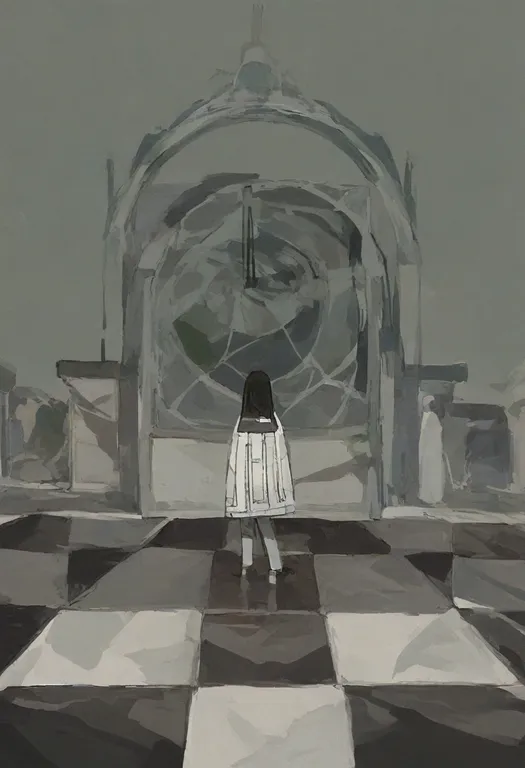 masterpiece, best quality, general, tile floor, 1girl, solo, simple background — by k3scat, made with ComfyUI