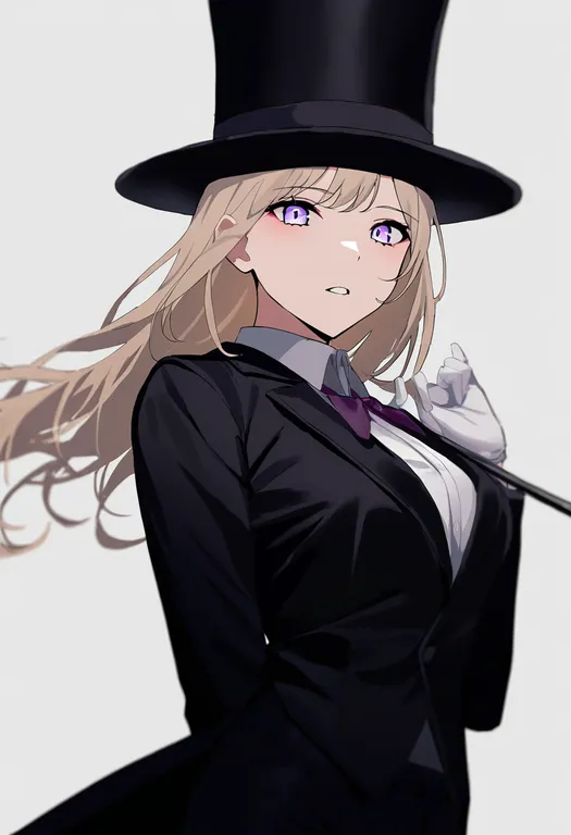 masterpiece, best quality, newest, absurdres, highres, safe, magician, 1girl, solo, simple_background — by k3scat, made with ComfyUI