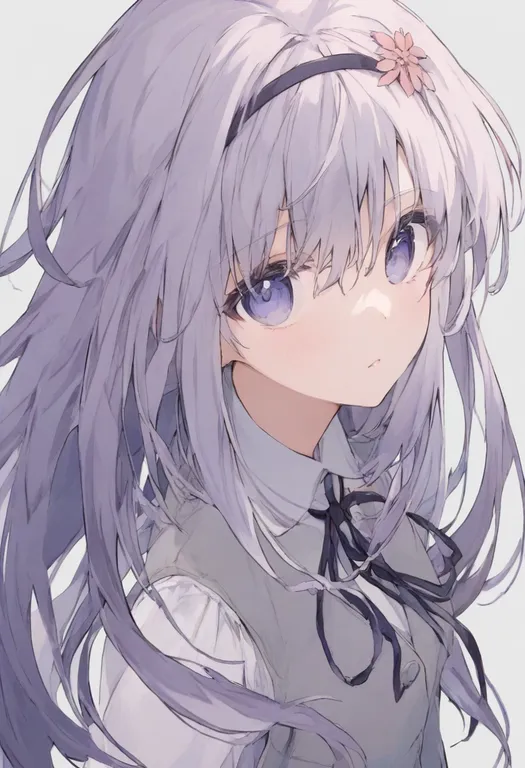 masterpiece, best quality, general, sakura no uta, solo, simple background — by k3scat, made with ComfyUI