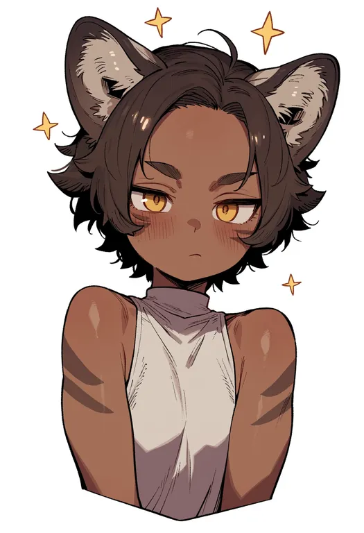masterpiece, best quality, score_7, safe, alolan persian, solo, upper body, simple background — by k3scat, made with ComfyUI