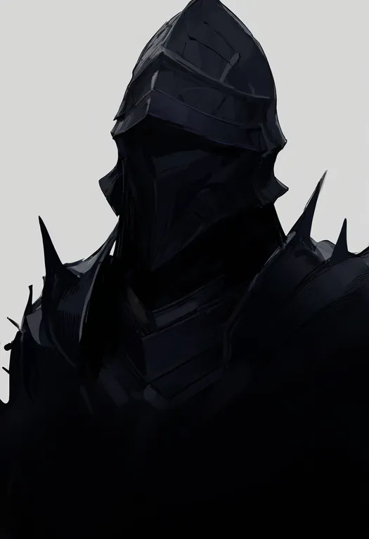 masterpiece, best quality, newest, absurdres, highres, safe, black_armor, 1girl, solo, simple_background — by k3scat, made with ComfyUI