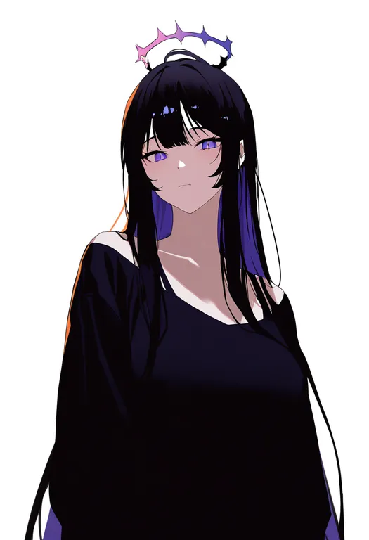 masterpiece, best quality, newest, absurdres, highres, safe, dairy_queen, solo, upper_body, simple_background — by k3scat, made with ComfyUI