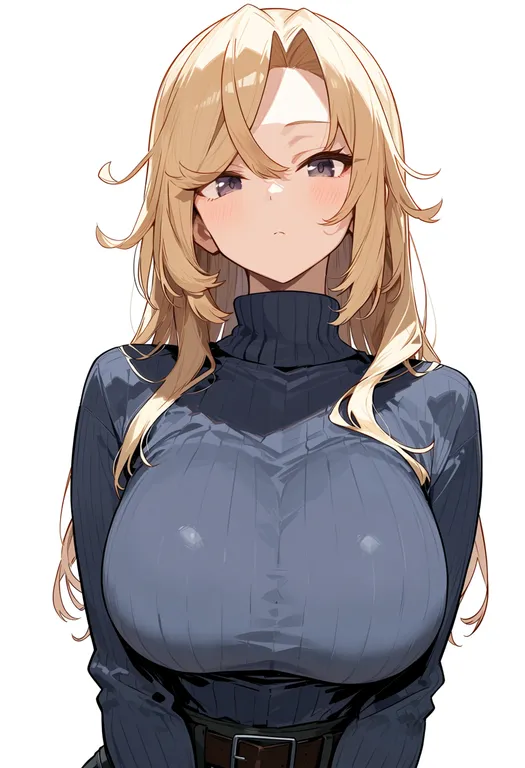 masterpiece, best quality, score_7, safe, hornet (kancolle), solo, upper body, simple background — by k3scat, made with ComfyUI