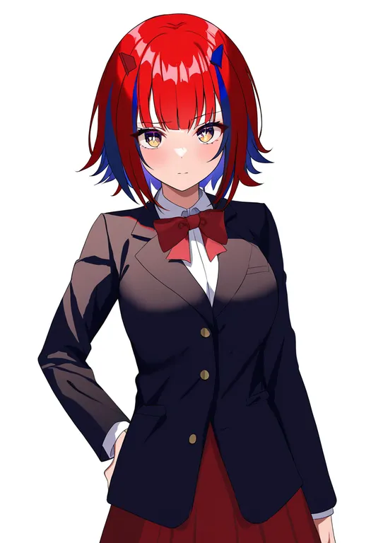 masterpiece, best quality, newest, absurdres, highres, safe, tokyo_verdy, solo, full_body, simple_background — by k3scat, made with ComfyUI