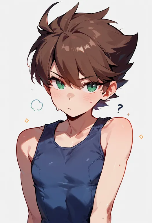 masterpiece, best quality, score_7, safe, bartz klauser, solo, upper body, simple background — by k3scat, made with ComfyUI