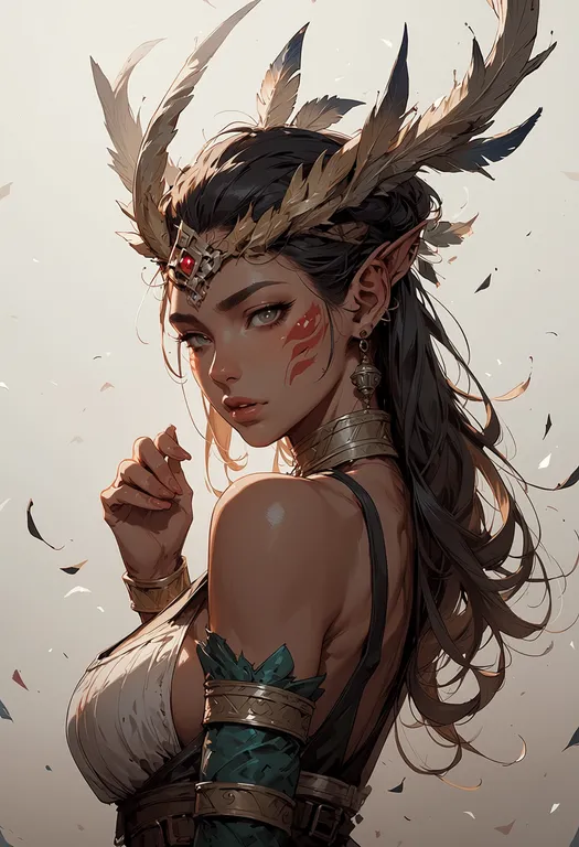 masterpiece, best quality, score_7, safe, nian (mythology), mythology, solo, upper body — by k3scat, made with ComfyUI