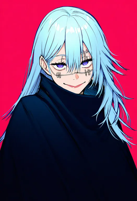 masterpiece, best quality, newest, absurdres, highres, safe, mahito_(jujutsu_kaisen), jujutsu_kaisen, solo, upper_body… — by k3scat, made with ComfyUI