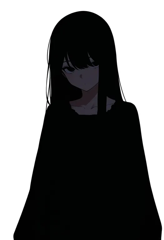 masterpiece, best quality, newest, absurdres, highres, safe, black_nightgown, 1girl, solo, simple_background — by k3scat, made with ComfyUI