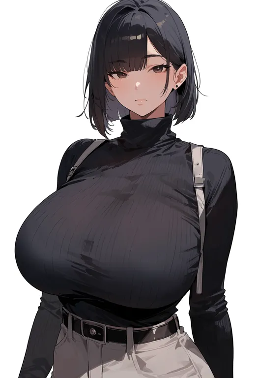 masterpiece, best quality, score_7, safe, yakisoba, 1girl, solo, upper body, simple background — by k3scat, made with ComfyUI