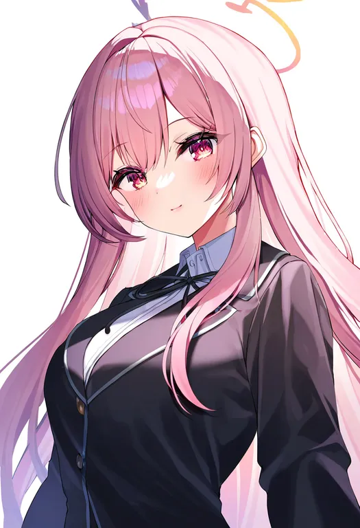 masterpiece, best quality, newest, absurdres, highres, safe, doumyouji_cocoa, solo, upper_body, simple_background — by k3scat, made with ComfyUI