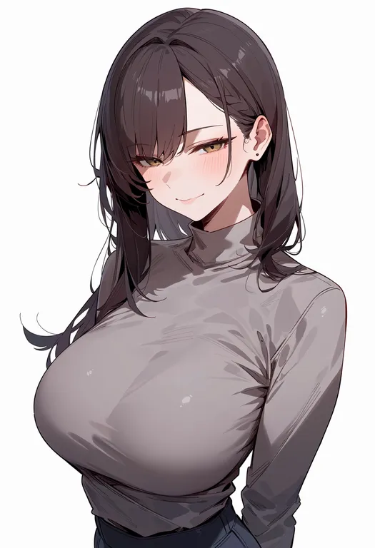 masterpiece, best quality, score_7, safe, zuikaku (azur lane), azur lane, solo, upper body, simple background — by k3scat, made with ComfyUI