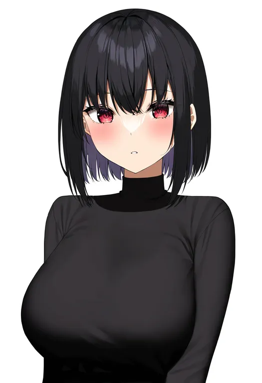 masterpiece, best quality, newest, absurdres, highres, safe, gyouza_no_manshuu, solo, upper_body, simple_background — by k3scat, made with ComfyUI
