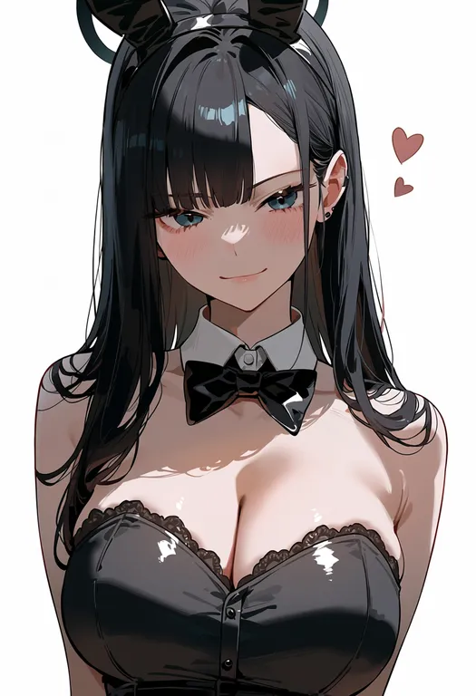 masterpiece, best quality, score_7, safe, detached collar, 1girl, solo, upper body, simple background — by k3scat, made with ComfyUI