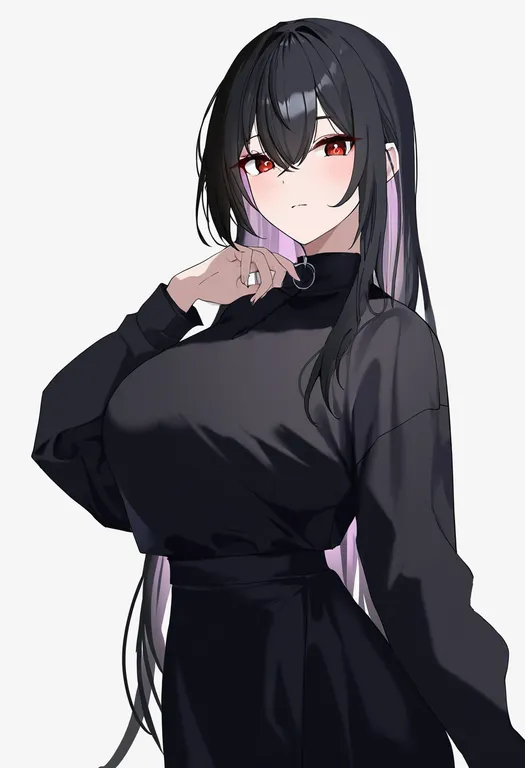 masterpiece, best quality, newest, absurdres, highres, safe, kusari, solo, simple_background — by k3scat, made with ComfyUI