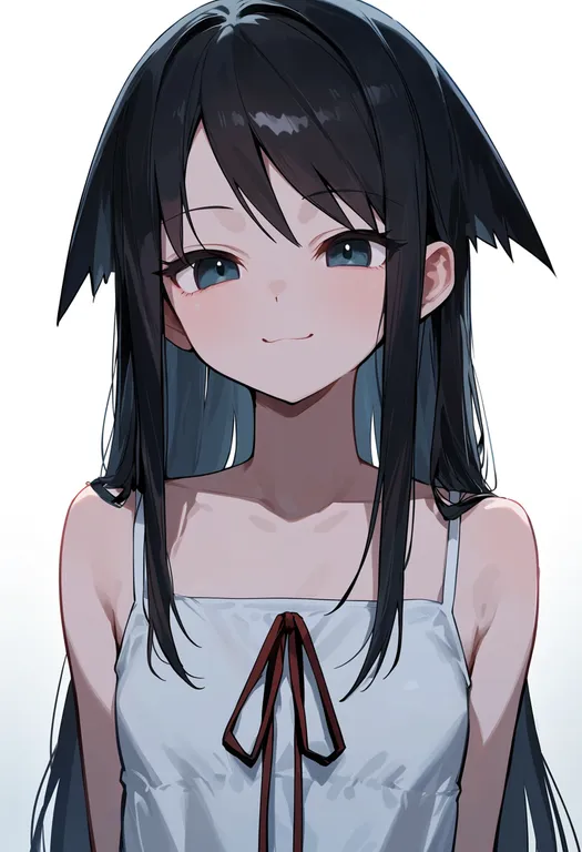 masterpiece, best quality, score_7, safe, saya (saya no uta), saya no uta, solo, upper body, simple background — by k3scat, made with ComfyUI