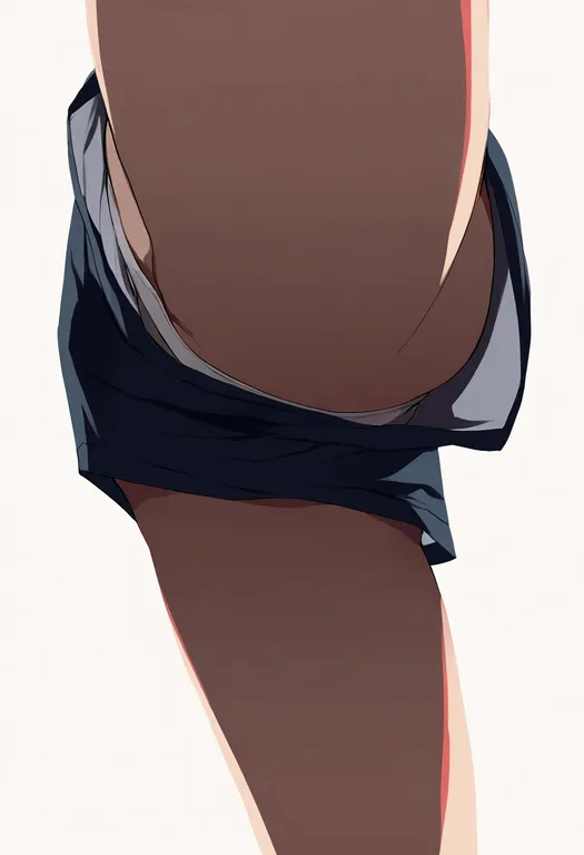 masterpiece, best quality, newest, absurdres, highres, safe, upshorts, 1girl, solo, simple_background — by k3scat, made with ComfyUI