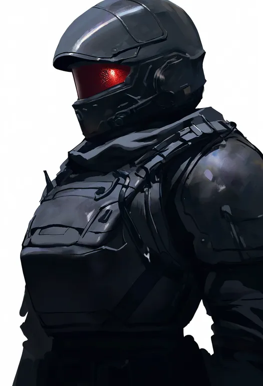 masterpiece, best quality, newest, absurdres, highres, safe, body_armor, 1girl, solo, simple_background — by k3scat, made with ComfyUI