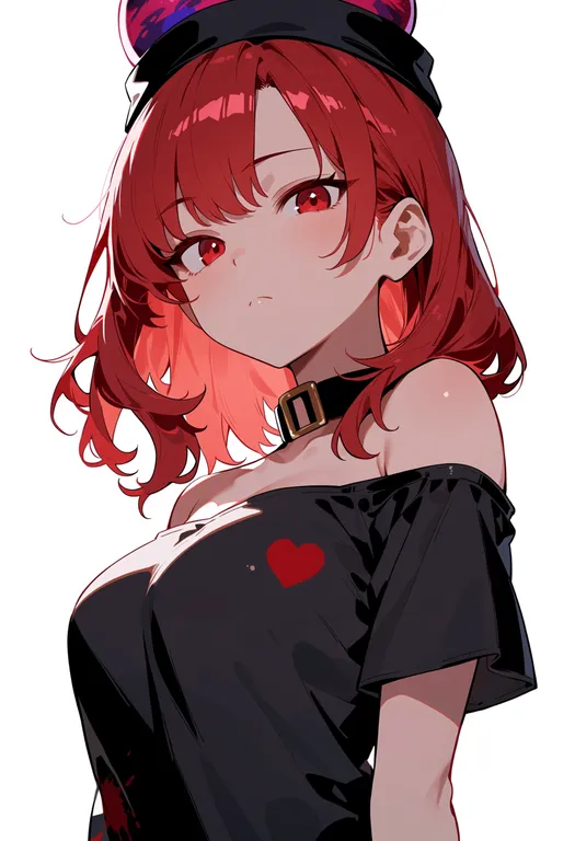 masterpiece, best quality, score_7, safe, hecatia lapislazuli, solo, upper body, simple background — by k3scat, made with ComfyUI