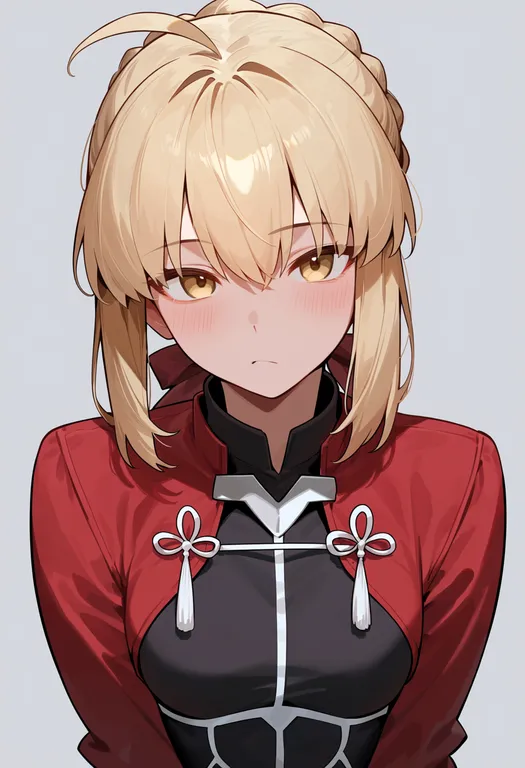 masterpiece, best quality, score_7, safe, archer (fate), fate/stay night, solo, upper body, simple background — by k3scat, made with ComfyUI
