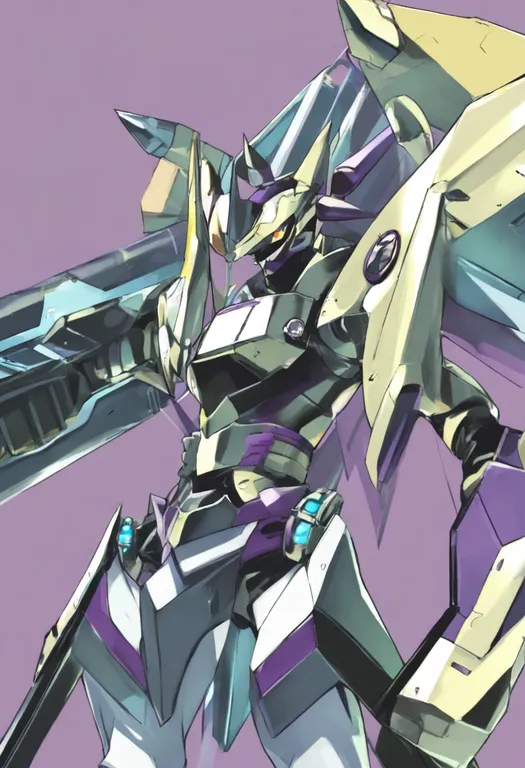 masterpiece, best quality, general, digimon beatbreak, solo, simple background — by k3scat, made with ComfyUI